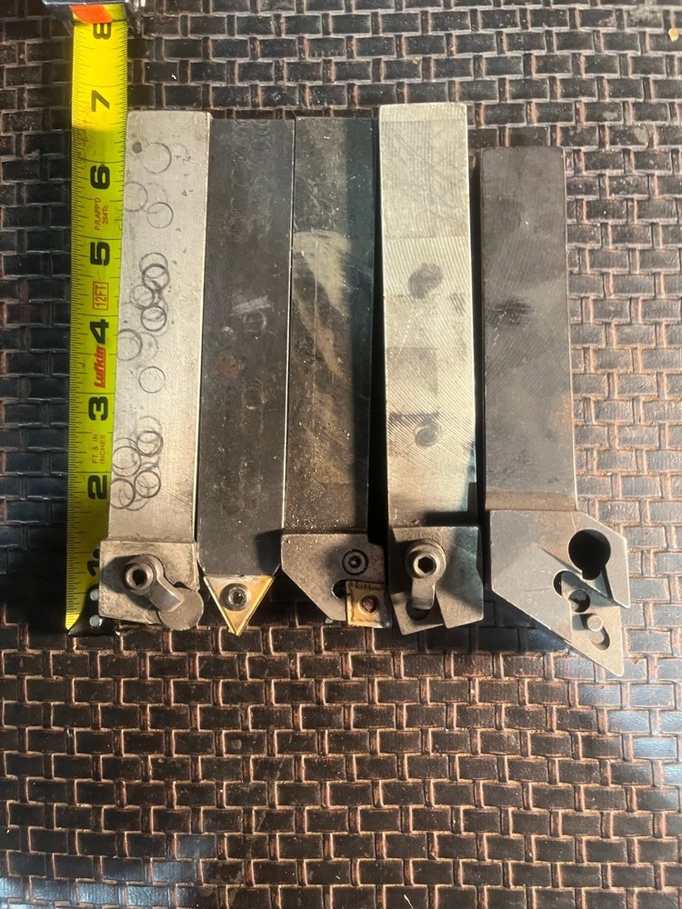 7 Carbide Inserts Lathe Turning Tools