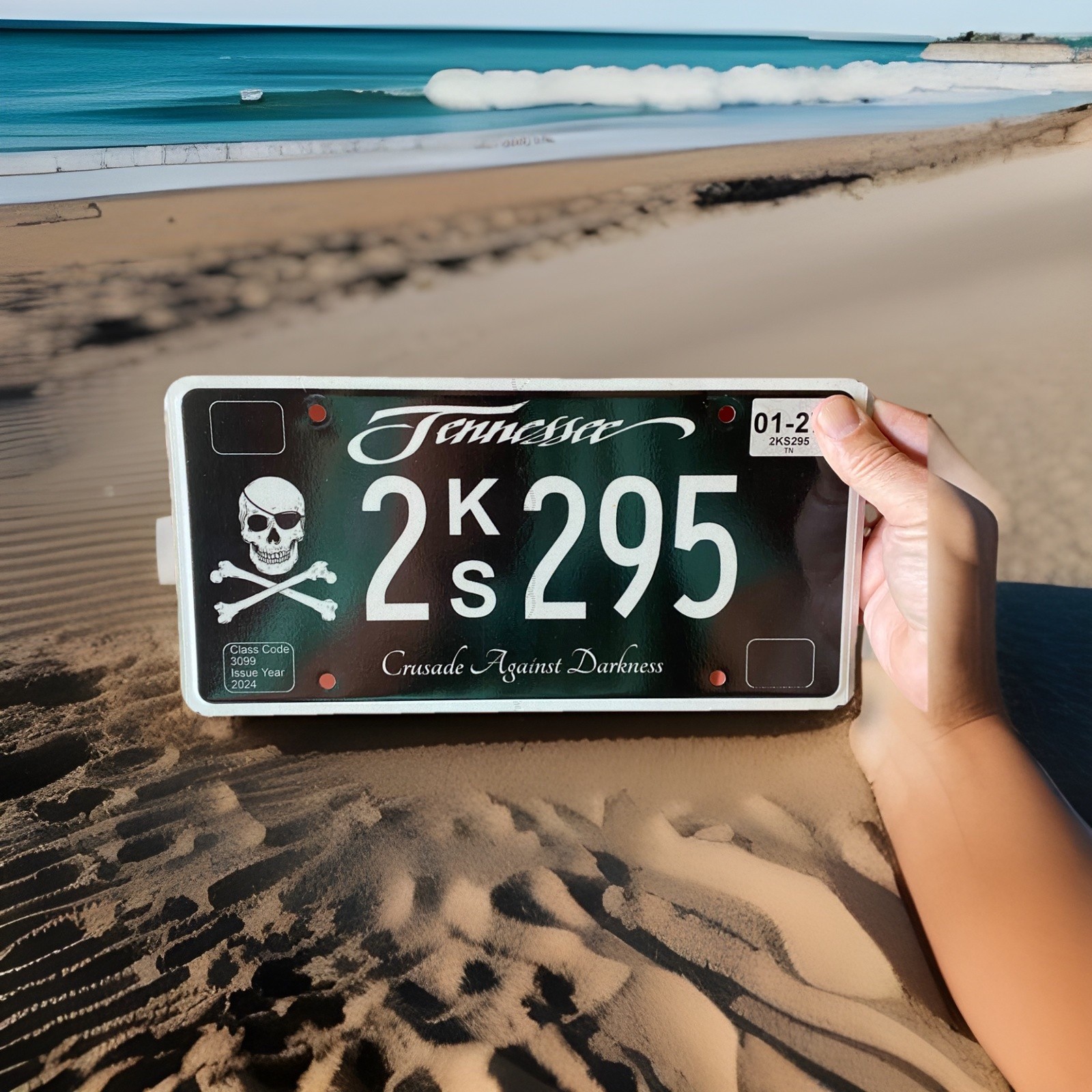 Tennessee “Crusade Against Darkness” Specialty License Plate