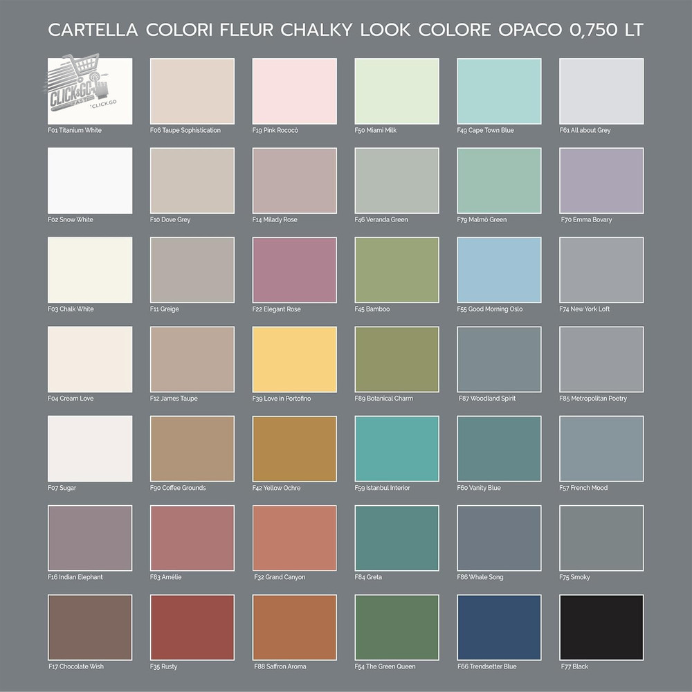| Chalk Paint Matte, 750 Ml, Unsanded, Multi-surface, Color