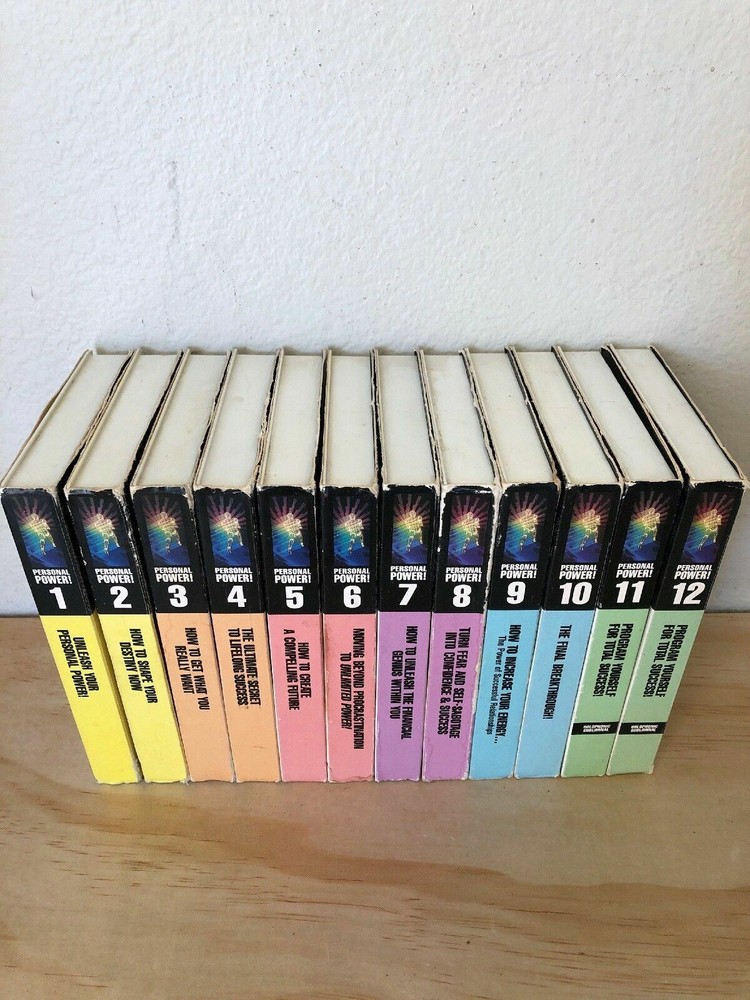 ANTHONY ROBBINS Personal Power! 1989 AUDIO CASSETTE PROGRAM 12 Vol. Set