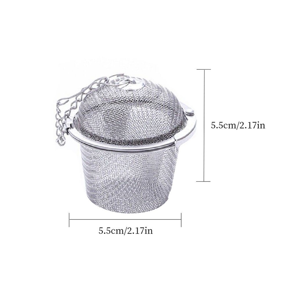 US 2-4 Pack 2.16'' Tea Strainer Filter Infuser Ball Mesh Loose Leaf Herb Locking