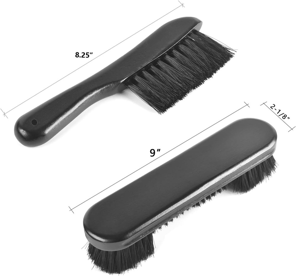 Billiards Brush Pool Table and Complete Accessories Set, Black