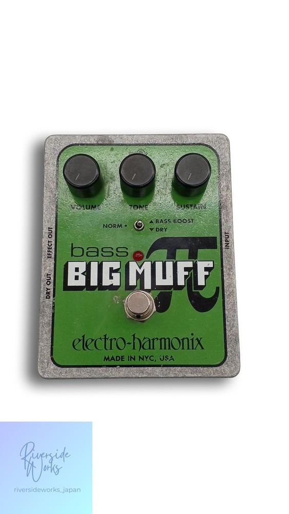 ELECTRO HARMONIX BASS BIG MUFF Effect Pedal Used JP