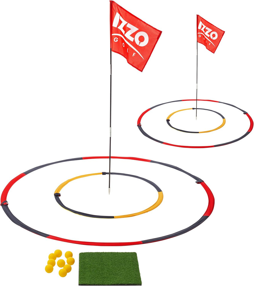 Golf Backyard Bullseye Golf Practice Set (2 Piece) - Backyard Golf Practice Rang