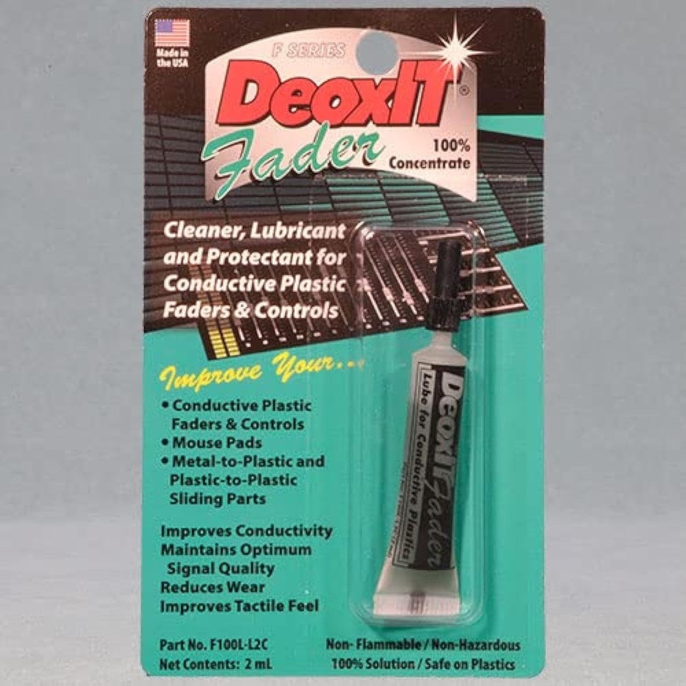 Fader Lube 2mL 100% Solution Faderlube Carbon/Plastic Controls Sliders