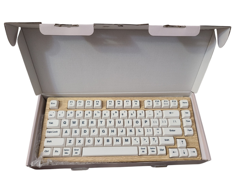 iJoy - Wireless Wooden Keyboard