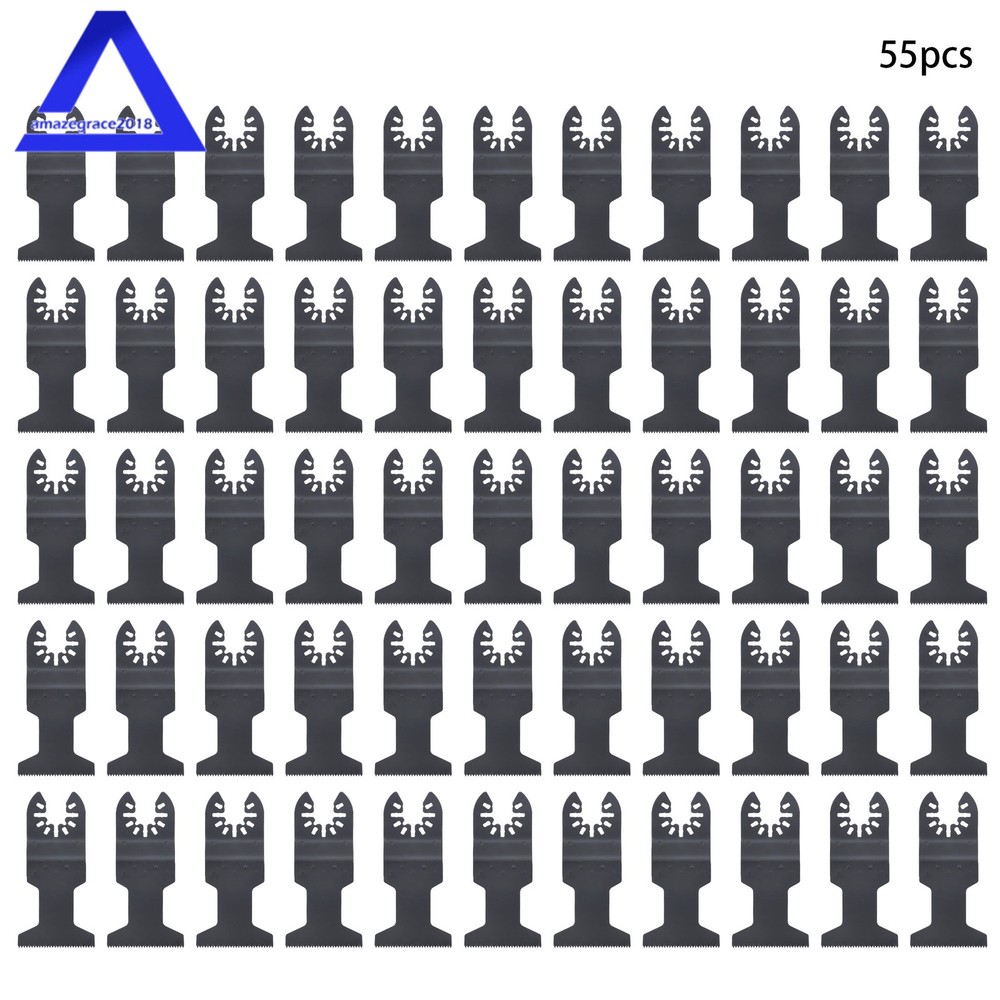 Professional Universal Oscillating Tool Multitool Blades 55Pcs 44mm Saw Blades
