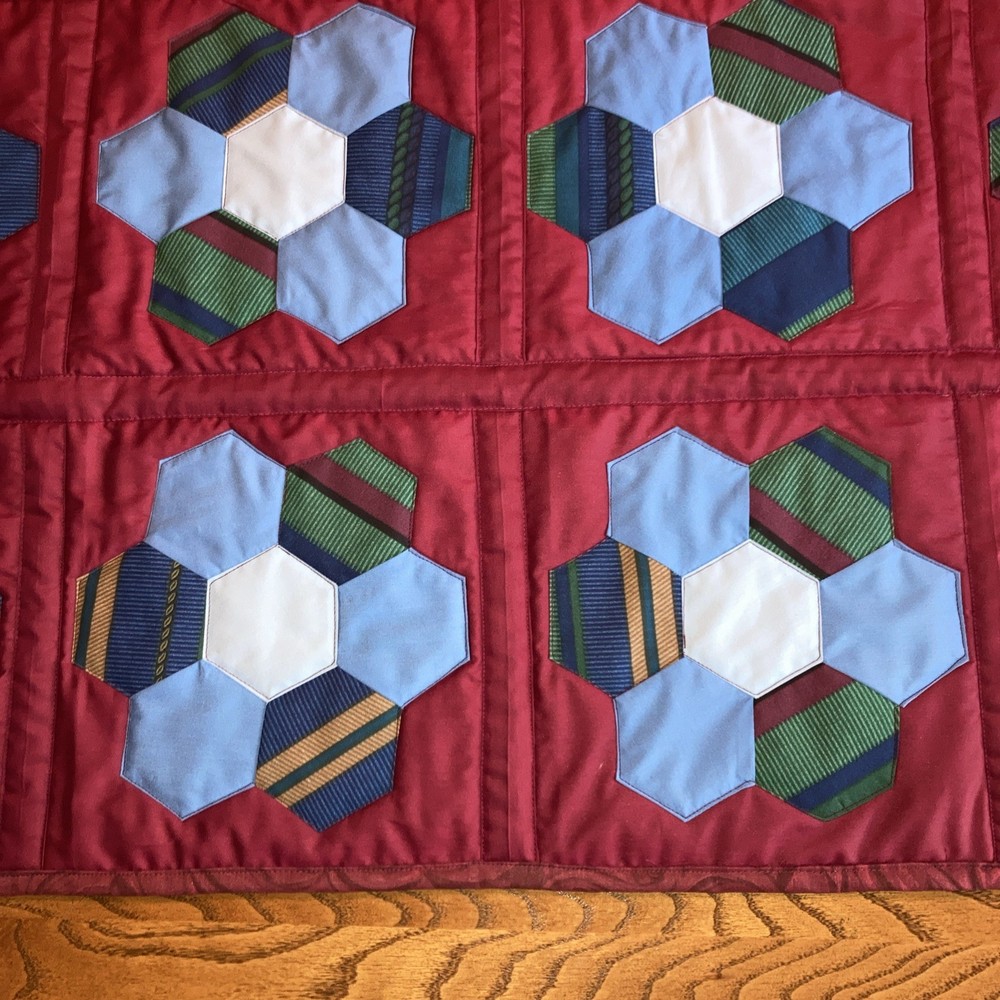 Handmade Quilt New 52” X 52”