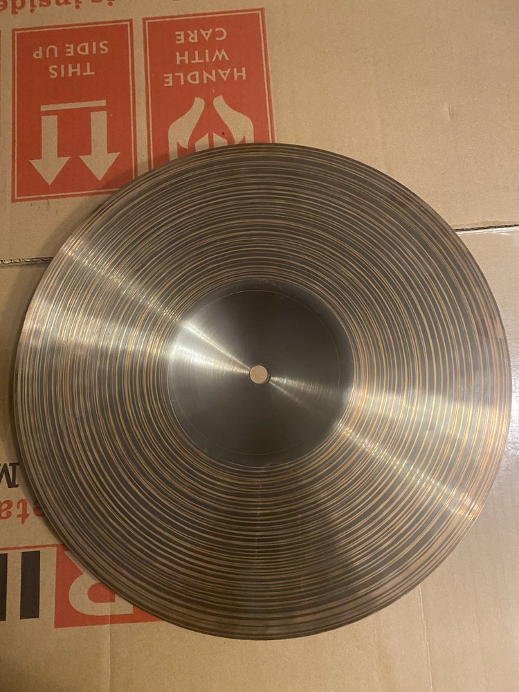 Saluda Prototype 13” Cymbal Stack. One Of A Kind.