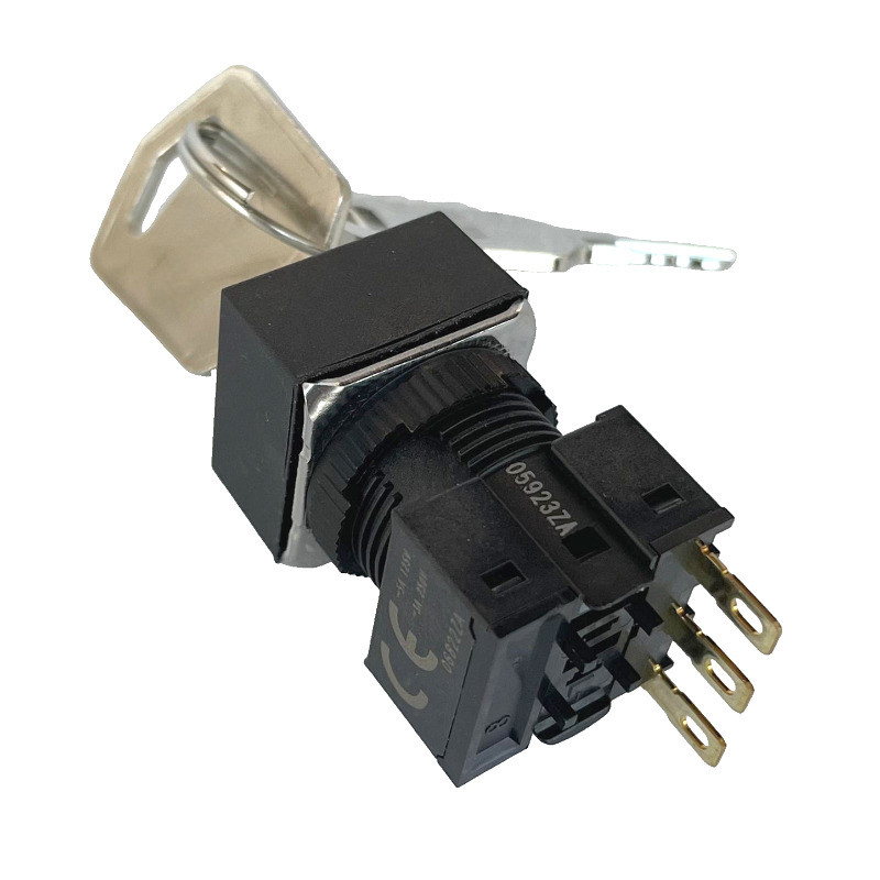 1PC For OMRON A165K-A2AL-1 Key Selector Switch 2-speed Auto Reset