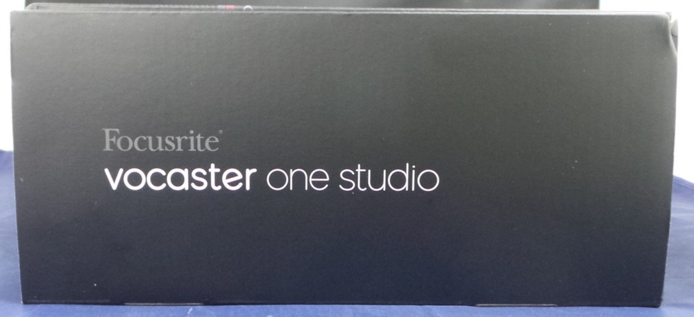Focusrite Vocaster One Studio USB-C Podcasting Audio Interface Bundle BRAND NEW