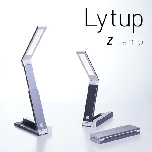 Portable LED Desk Lamp – Ultra-Compact, Foldable, Adjustable Brightness, 180