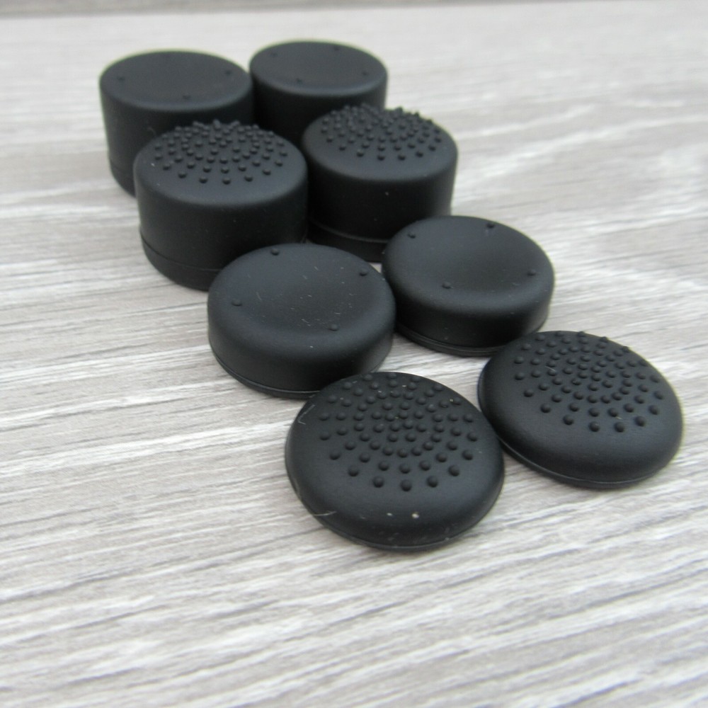 Silicone Grip Blue + (8) Multi Thumb Analog Caps For PS5 Controller Accessories