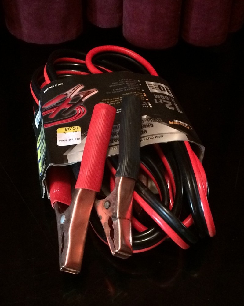 12-foot Jumper cables Power Zone 12'