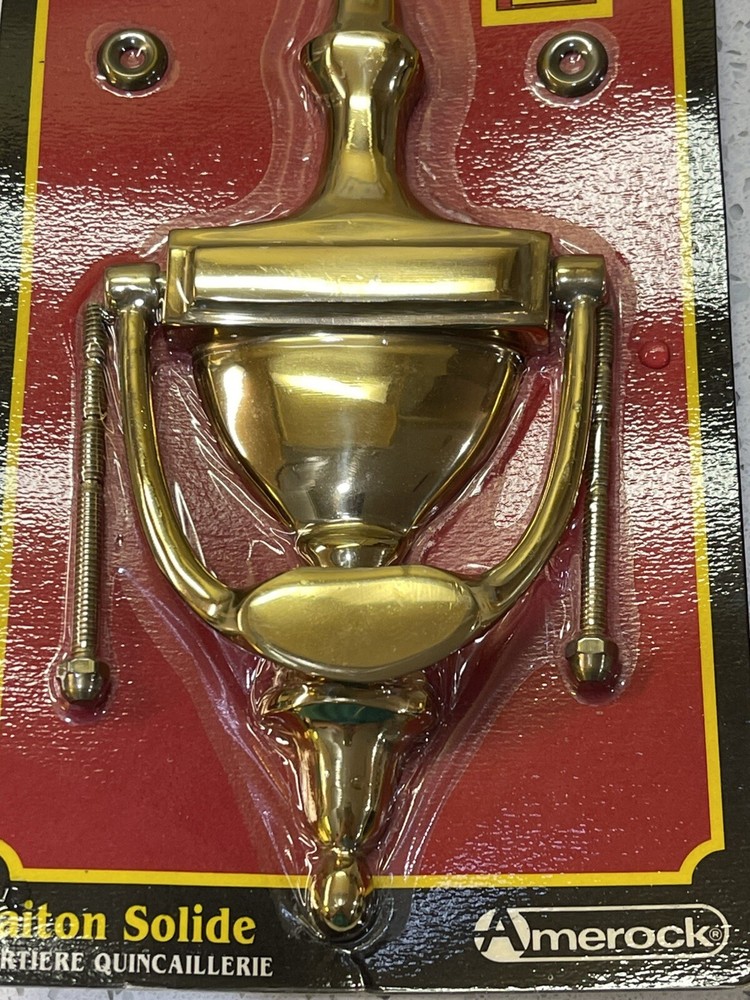 Amerock Solid Brass Doorknocker In Package