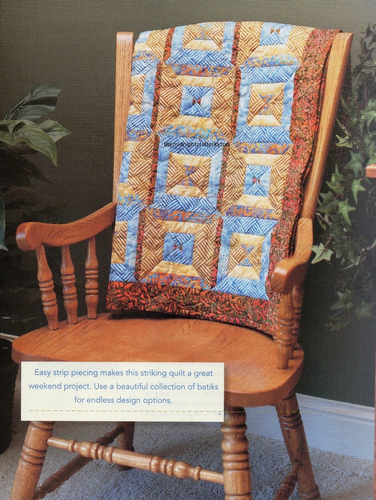 Java Gems Quilt Pattern Pieced KC