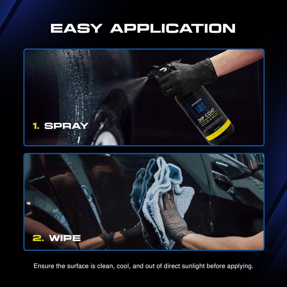 DipYourCar Dip Coat Ceramic Protective Spray – Advanced Ceramic Coating fo