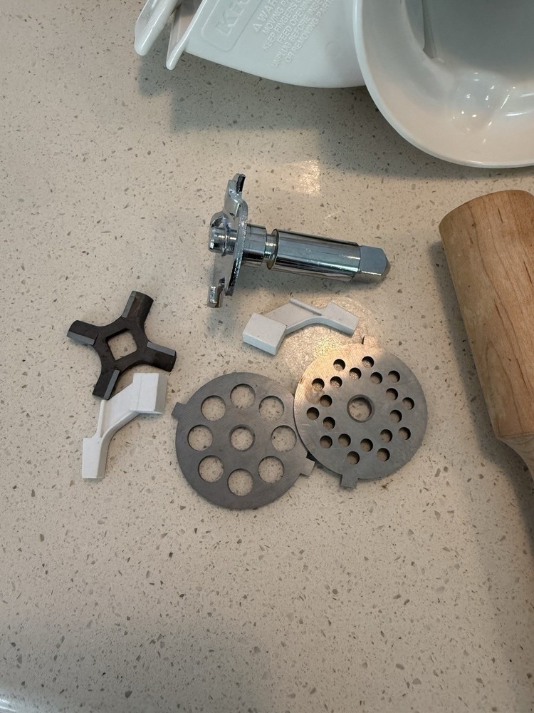 Kitchen Aide Stand Mixer Food Grinder Attachments