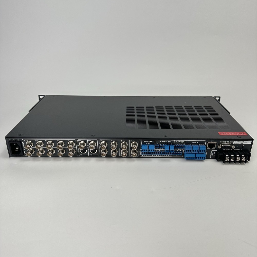 Extron System 5 IP Multi-Format Switcher – 5 Input AV Control – Used, Rack Ears