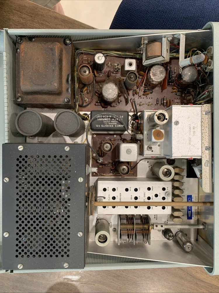 VINTAGE HEATHKIT SB-400 HF HAM TUBE TRANSMITTER - UNTESTED PARTs/REPAIR