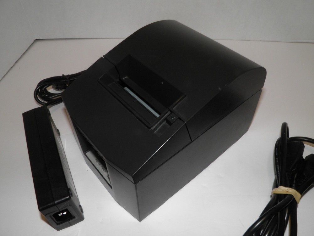 Star TSP600 643C Thermal POS Receipt Printer Parallel w Power Supply  TESTED