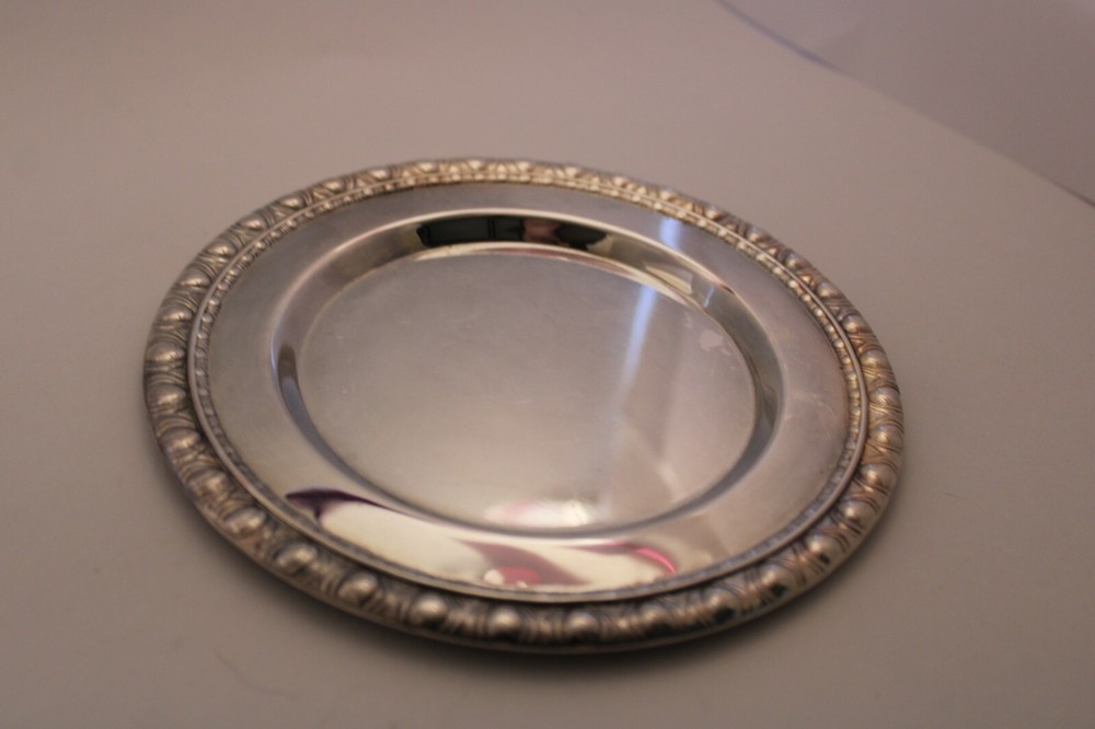 silver plate, inspected 17, flat surface