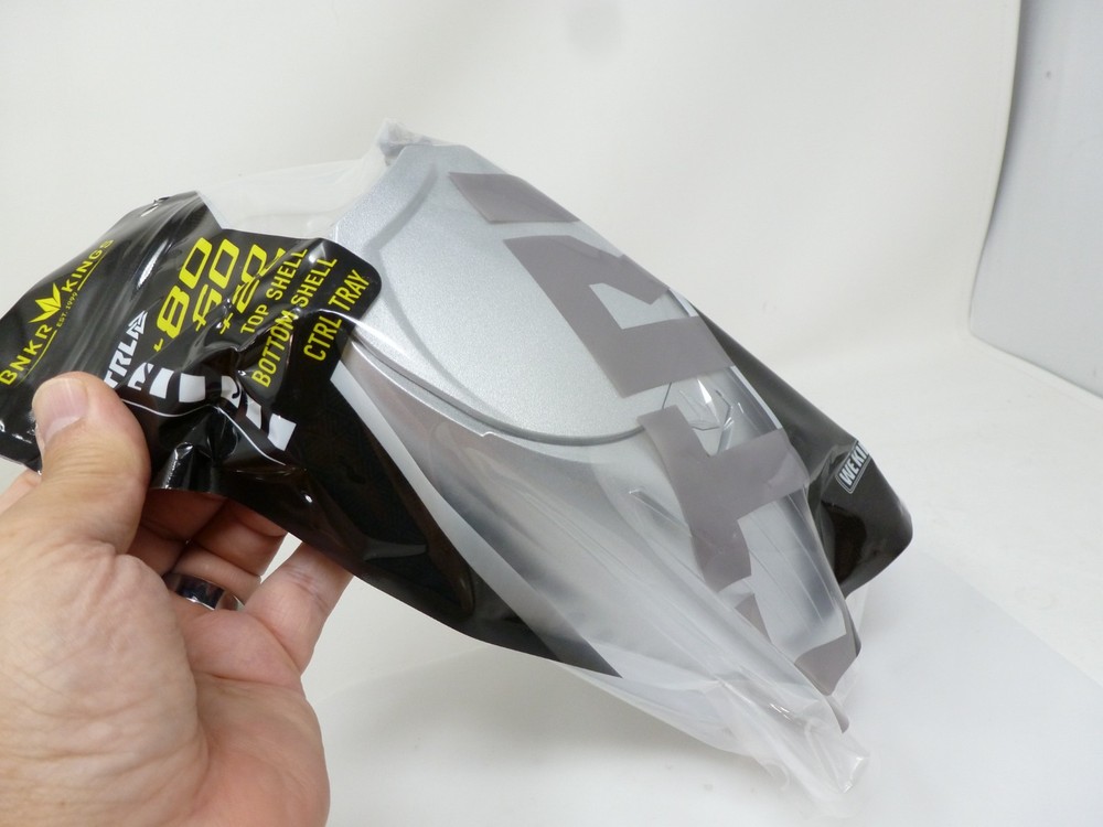 BRAND NEW Bunkerkings CTRL / CTRL2 Top Shell Rain Lid KIT Plus 60 Pure Silver