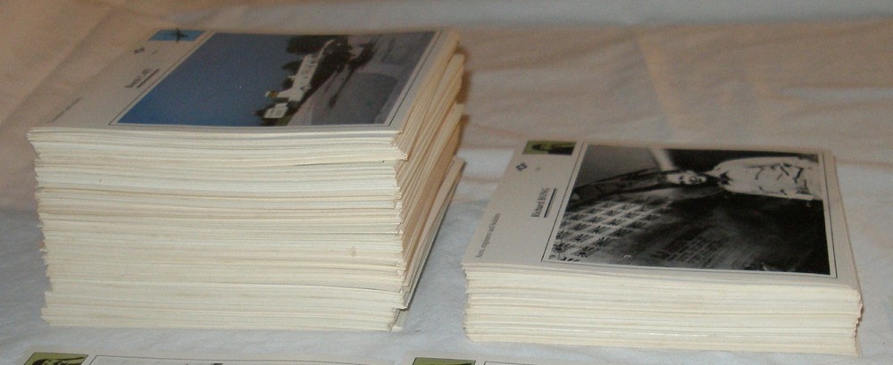 VINTAGE AIRCRAFT IDENTIFICATION CARD SET