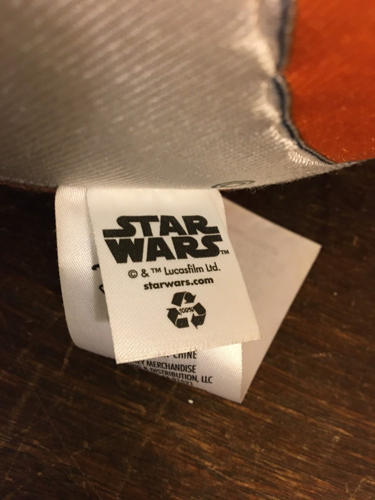 Star Wars bb-8 droid Plush Disney, 10" excellent