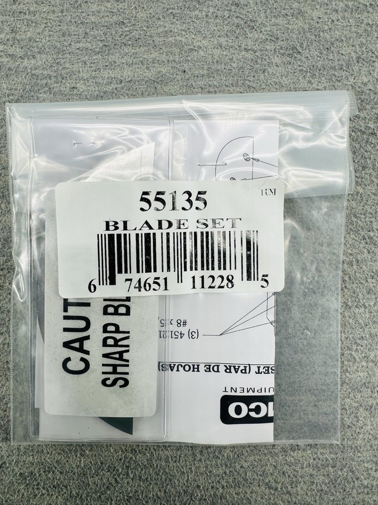 NEMCO 55135 - Easy Slicer Vegetable Replacement Blades 2 Blade Set Sharp C5