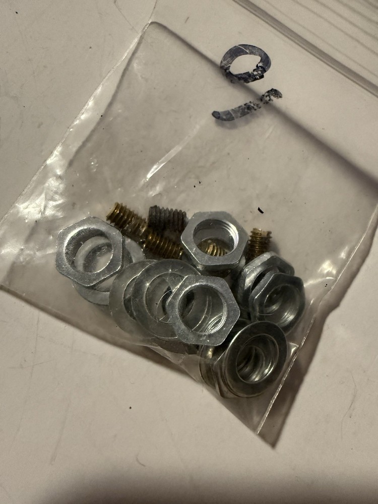 MF-A03 POTENTIOMETER BAKELITE SCREW KNOBS Lot Of 8