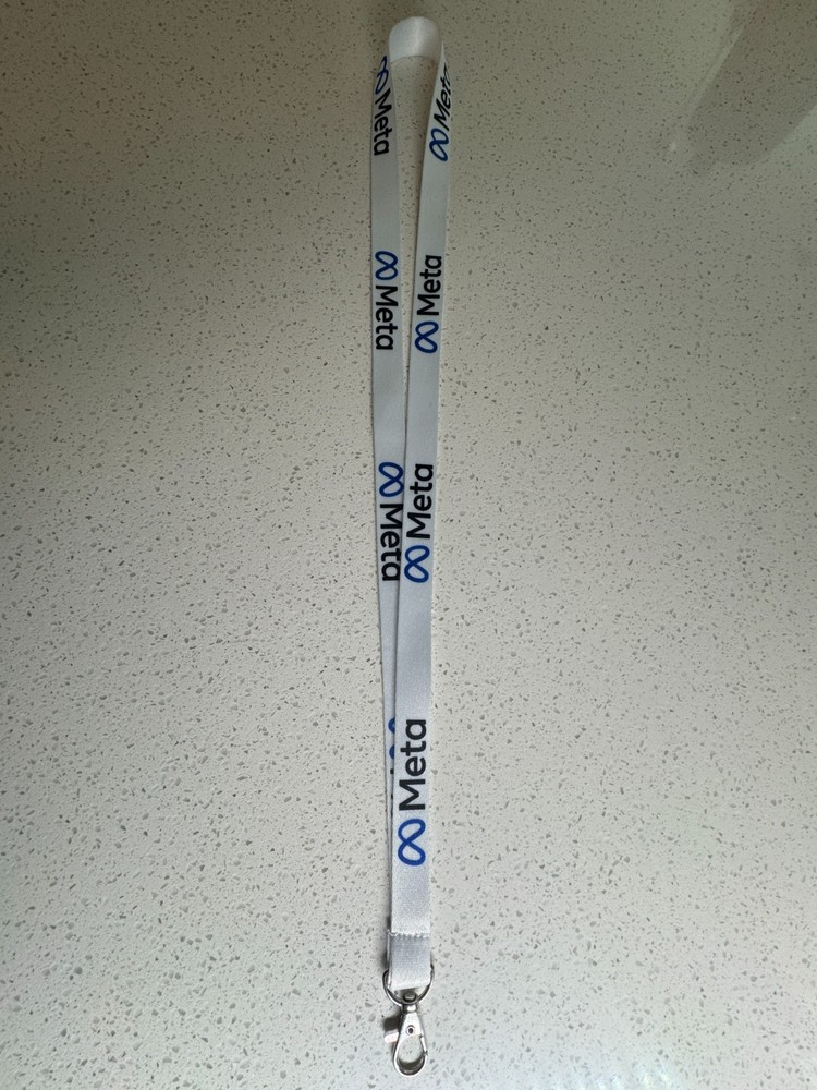 Meta Lanyard ID Holder