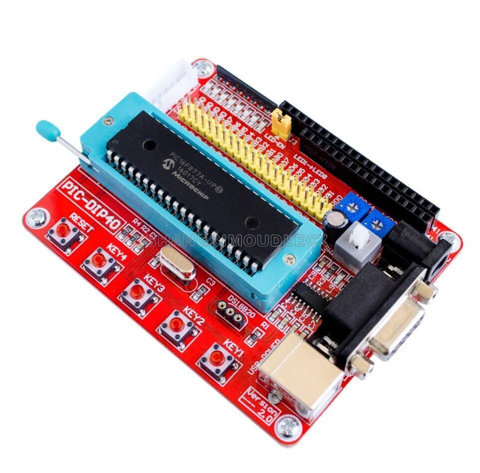 PIC16F877A PIC Minimum System Development Board JTAG ICSP Program Emulator NEW-