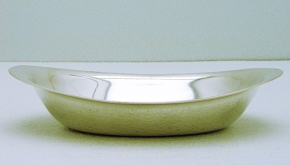 Vienna Austria Solid Silver Vegetable Serving Oval Bowl Hallmrked St. Mayerhofer