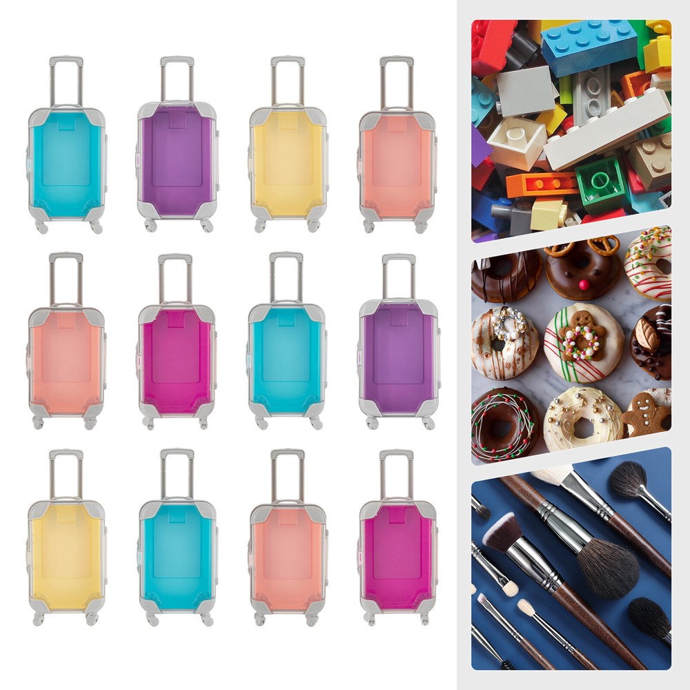 12* Simulation Trolley Case Mini Suitcase Mini Luggage 29*17*19cm