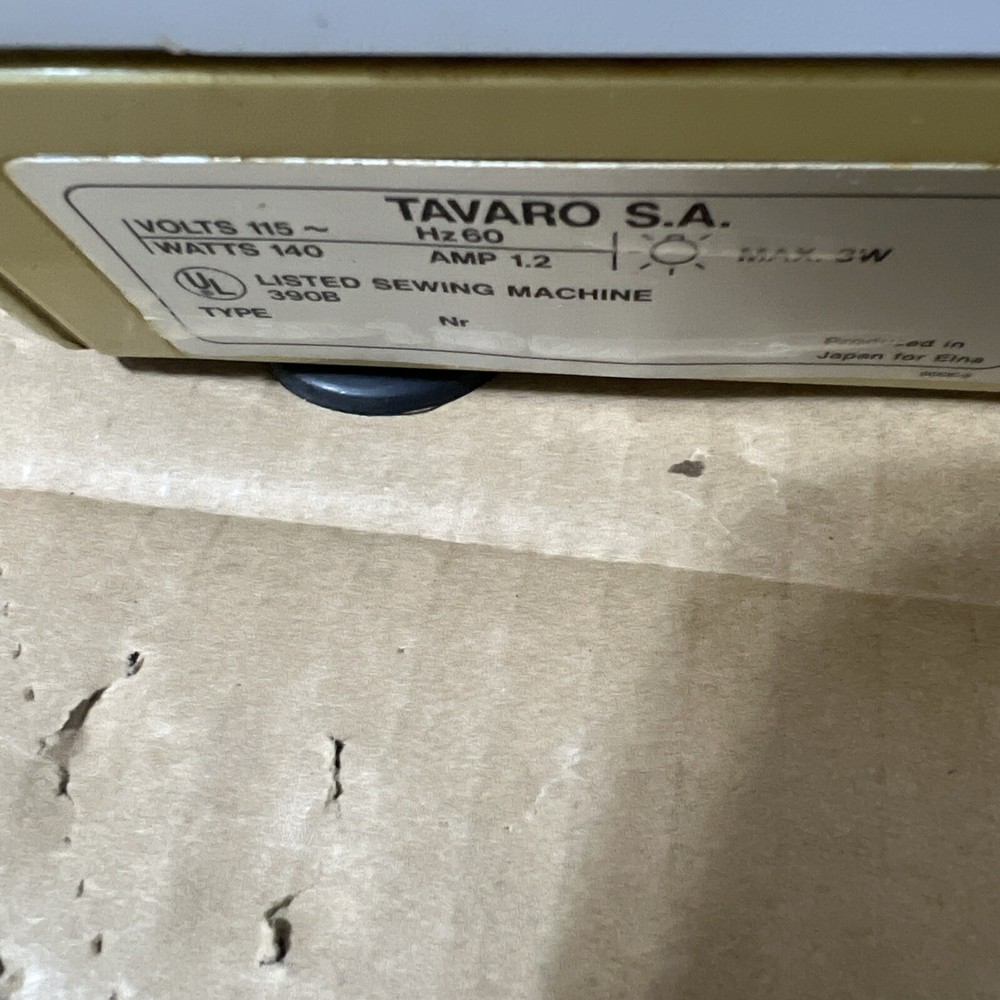 Elna lock PRO 5 DC SERGER SEWING MACHINE complete working