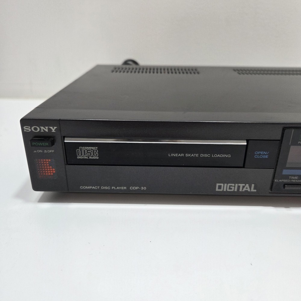 Sony CDP-30 CD Player TESTED And Working Vintage