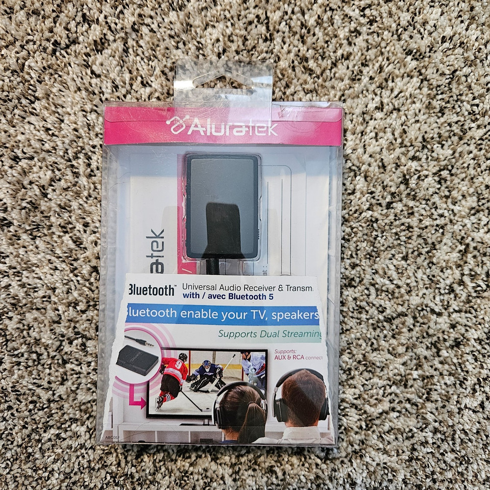 Aluratek - Bluetooth Audio Transmitter - Black #NO4175