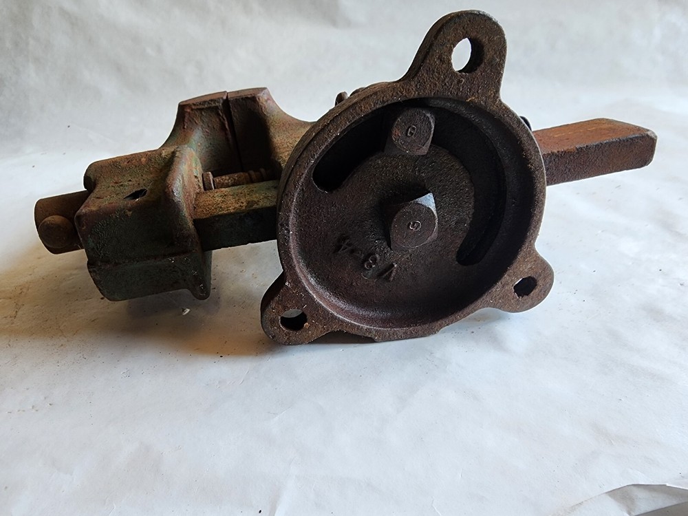Lake Side 3" Vise Bench Table Mount Swivel Base