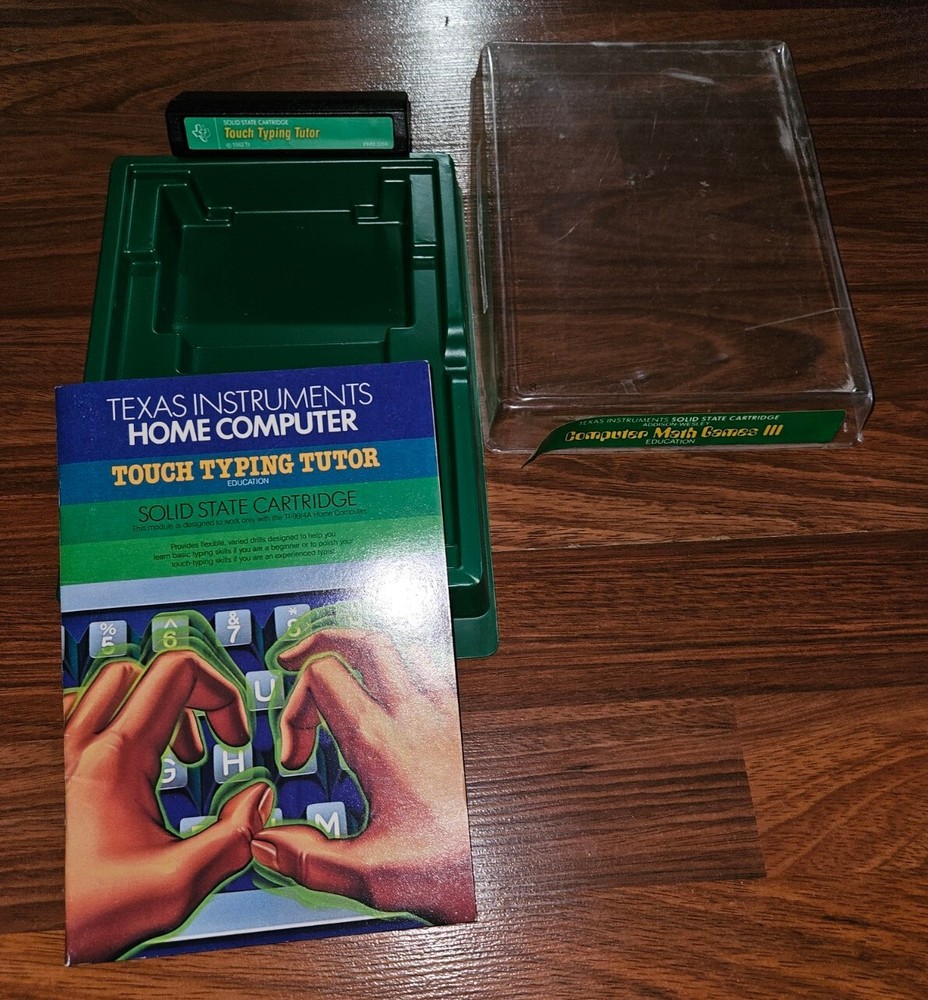 Texas Instruments TI 99/4a Computer BUNDLE w Huge Accessory / Software Lot MINT!