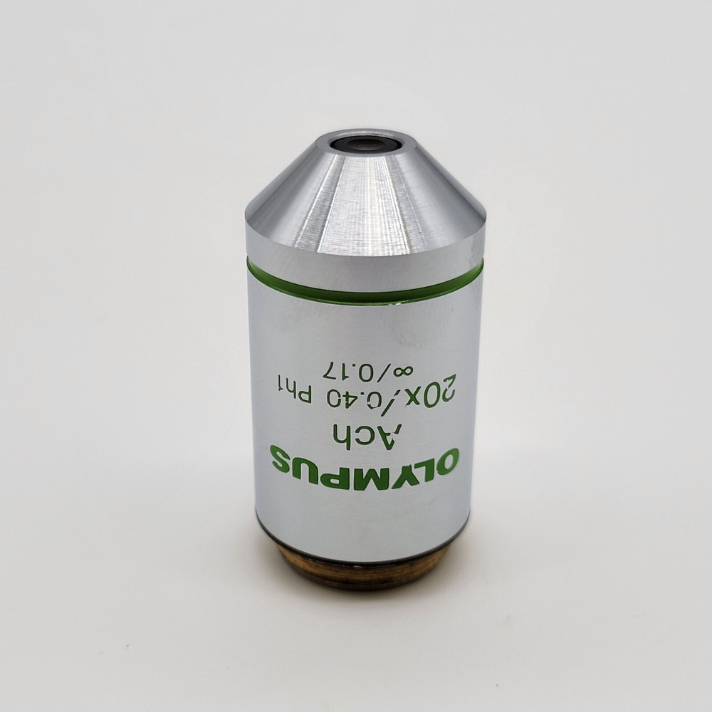 Olympus Microscope Objective Ach 20x Ph1 Phase Contrast