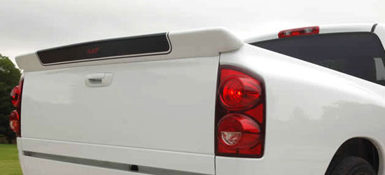 Un-Painted Grey Prime Tailgate "RST" Style Rear Spoiler for 2002-2008 DODGE RAM