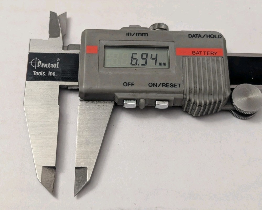 Central Tools Digital Caliper Tested Works Great
