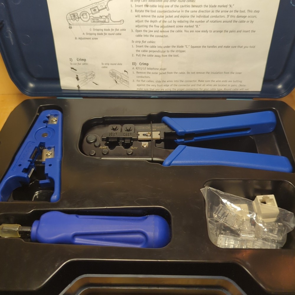 DataShark Digital Cable and Satellite Tool Kit w Case PA70007