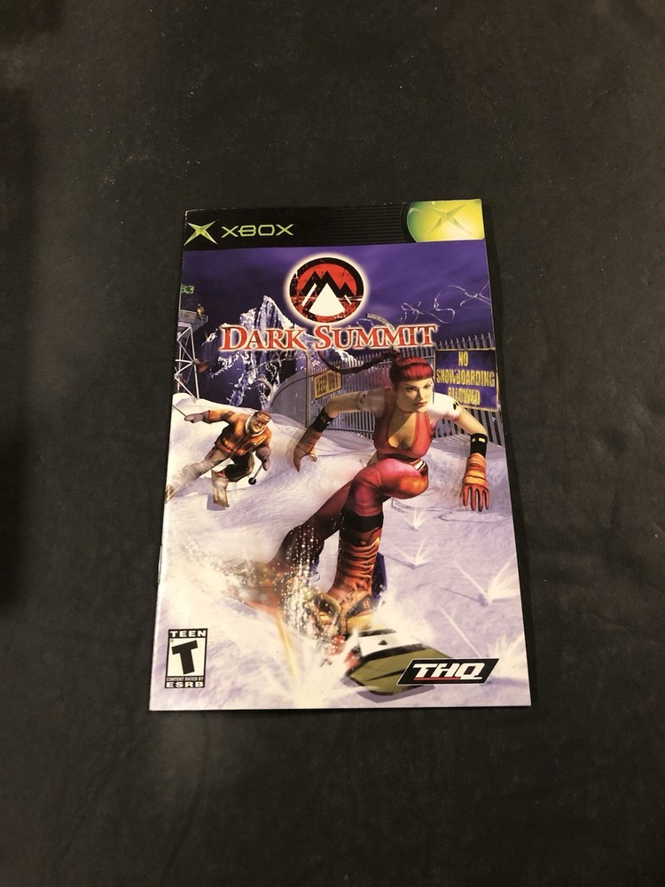 dark summit xbox Manual Only