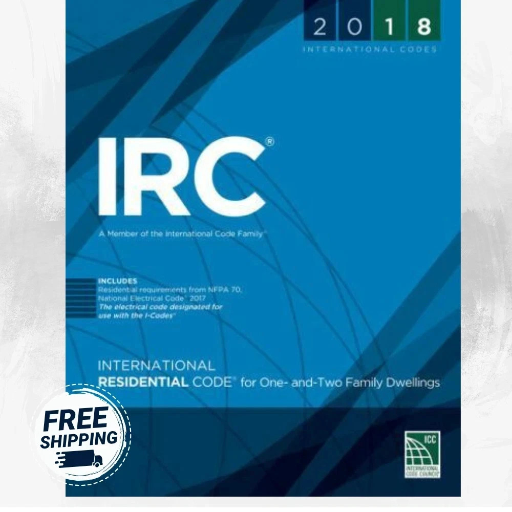 International Residential Code Paperback IRC 2018