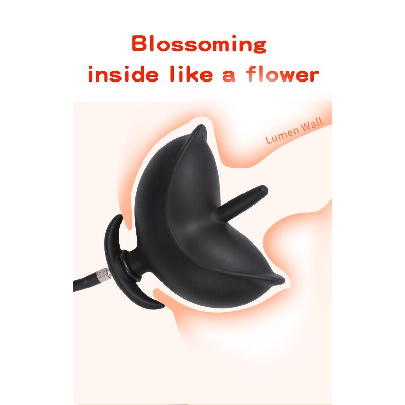 Silicone Spreader Dilator Expander Plug Inflatable Extreme Chastity for Couple