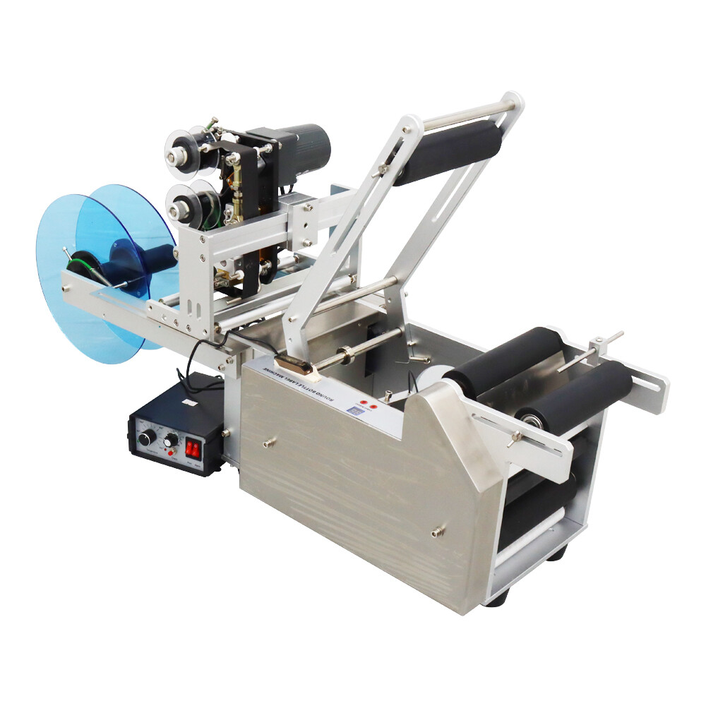 110v Semi-automatic Bottle Labeling Machine Coding machine Date Printer Labeller