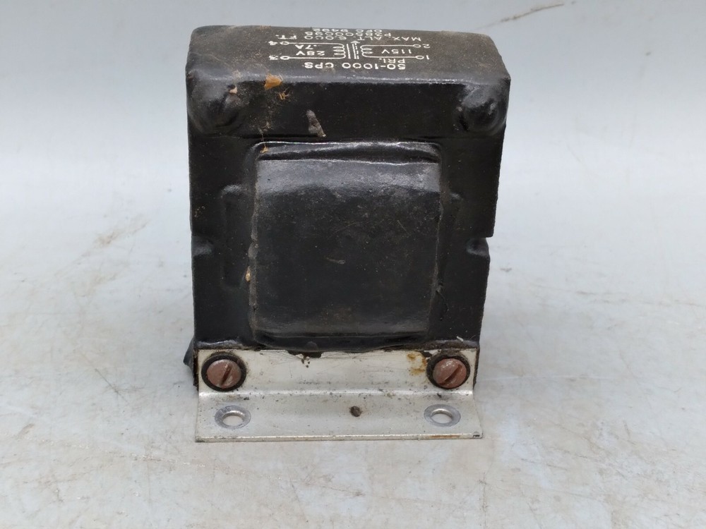 PLATE TRANSFORMER 115V - 28V - .7A