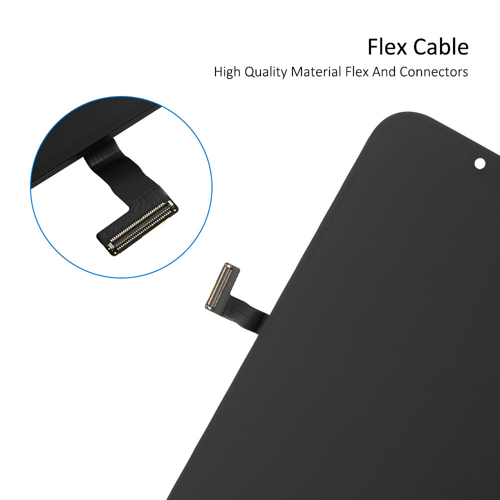 Soft OLED for iPhone 13 Pro Max 6.7 LCD Display Touch Screen Digitizer Frame USA